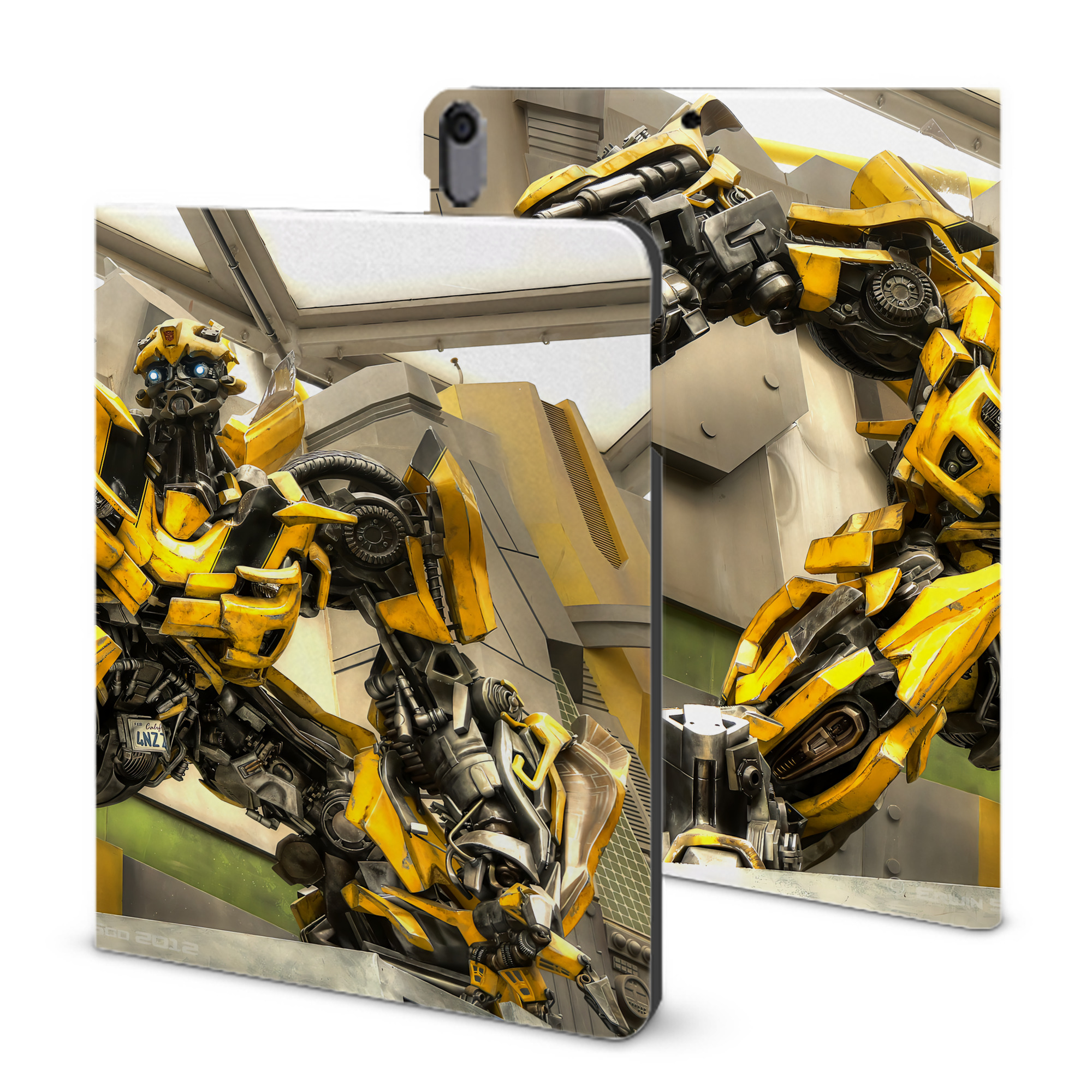 （画像用） Transformers トランスフォーマー IPad ケース ブック型 PUレザー TPU 耐衝撃 軽量 薄型 ペン収納なし 全面保護 IPad 各モデル対応